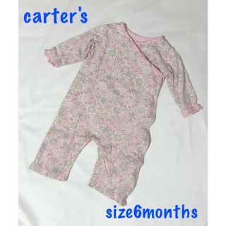 カーターズ(carter's)の値下げ　カーターズ　花柄　カバーオール　6M(カバーオール)