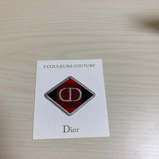 クリスチャンディオール(Christian Dior)のディオール　ワッペン　レッド(その他)