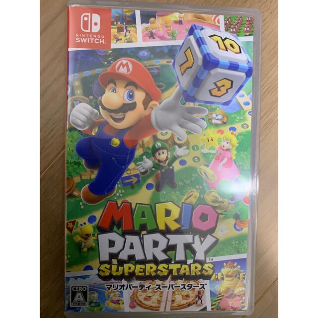 Nintendo Switch(ニンテンドースイッチ)のマリオパーティー　スーパースターズ エンタメ/ホビーのゲームソフト/ゲーム機本体(家庭用ゲームソフト)の商品写真