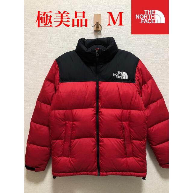 極美品】THE NORTH FACE ノースフェイス ヌプシ ダウン 赤黒 M - www ...