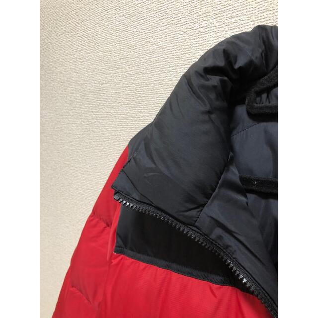 THE NORTH FACE(ザノースフェイス)の【極美品】THE NORTH FACE ノースフェイス ヌプシ ダウン 赤黒 M メンズのジャケット/アウター(ダウンジャケット)の商品写真