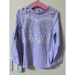 マザウェイズ(motherways)の☆Cathy motherways☆長袖シャツ150cm トップスパープル(Tシャツ/カットソー)