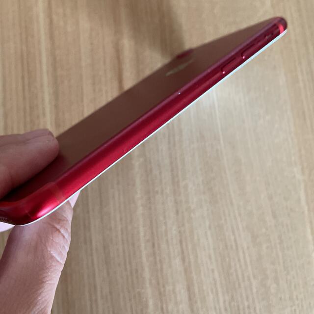 iPhone(アイフォーン)のiPhone 7 Red 128 GB SIMフリー スマホ/家電/カメラのスマートフォン/携帯電話(スマートフォン本体)の商品写真