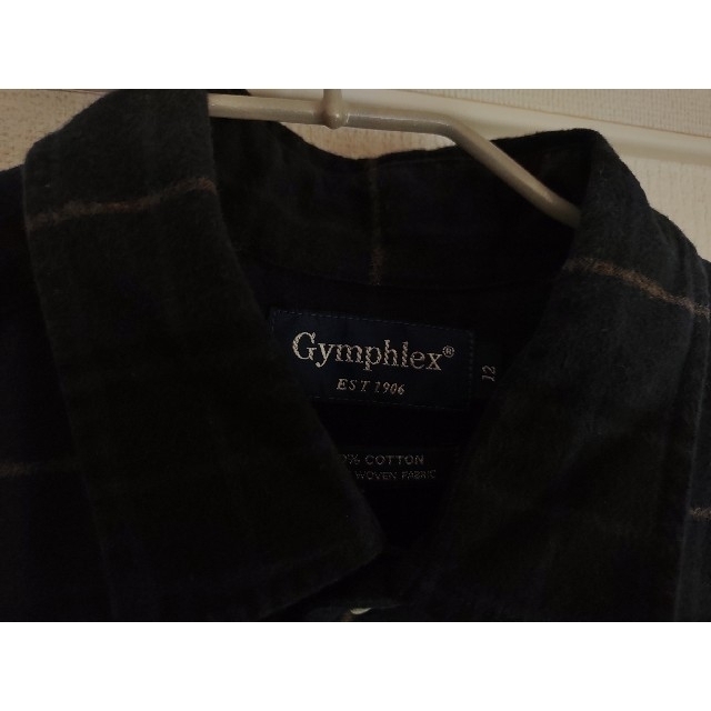 GYMPHLEX(ジムフレックス)のジムフレックス✨ビエラ起毛チェックシャツワンピース　GYMPHLEX レディースのワンピース(ひざ丈ワンピース)の商品写真
