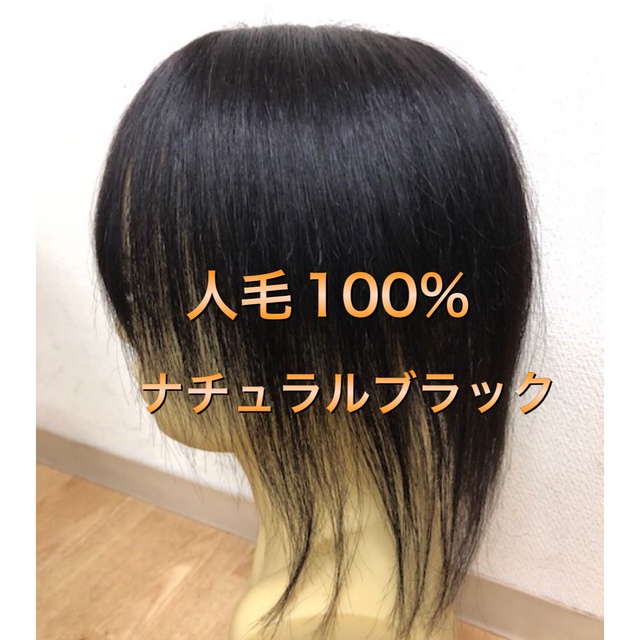 人毛100%ウィッグ 人毛部分ウィッグ 人毛トップピースの通販 by M&Y