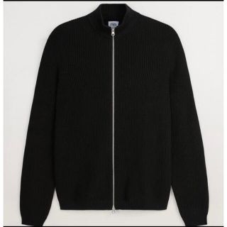 ザラ(ZARA)のZARA ザラ ドライバーズニット ジップアップカーディガン XL(カーディガン)