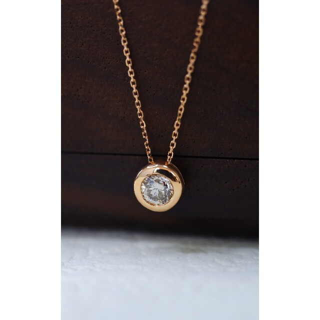 最新入荷 天然ダイヤモンドネックレス0.3ct k18 ネックレス - dvalima