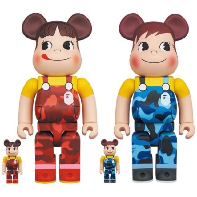 BAPE® × FUJIYA ペコちゃん＆ポコちゃん × BE@RBRICK - www.tspea.org