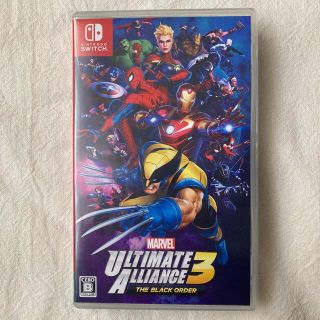 ニンテンドウ(任天堂)のMARVEL ULTIMATE ALLIANCE 3： The Black Or(家庭用ゲームソフト)