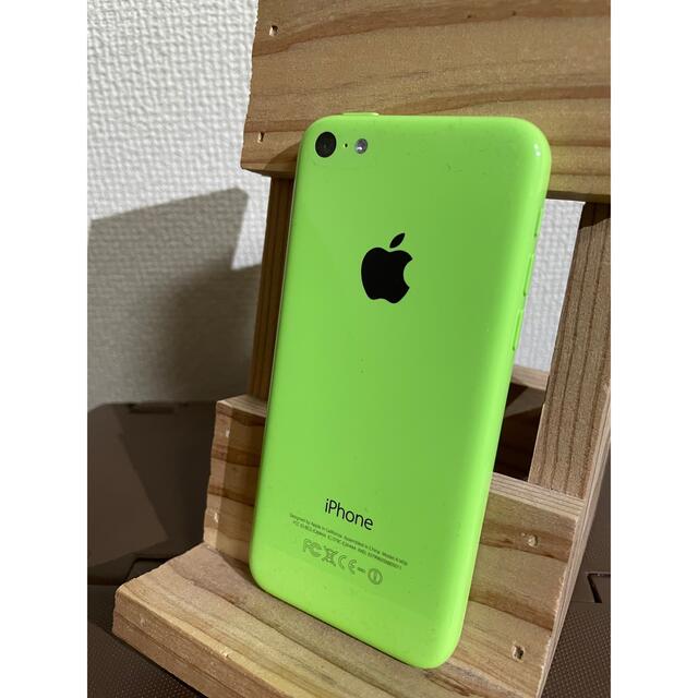 Apple(アップル)のiPhone5c 32GB グリーン スマホ/家電/カメラのスマートフォン/携帯電話(スマートフォン本体)の商品写真