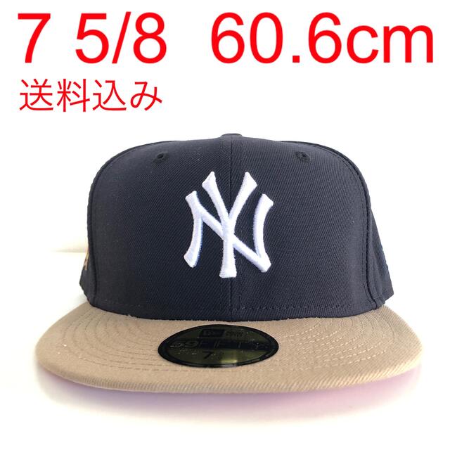 NEW ERA(ニューエラー)のツバ裏ピンク New Era Cap 5/8 ニューエラ ヤンキース キャップ メンズの帽子(キャップ)の商品写真