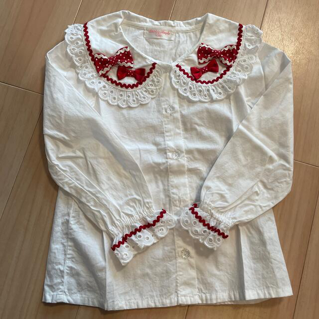 Shirley Temple(シャーリーテンプル)の専用♡shirley temple 120 キッズ/ベビー/マタニティのキッズ服女の子用(90cm~)(ブラウス)の商品写真