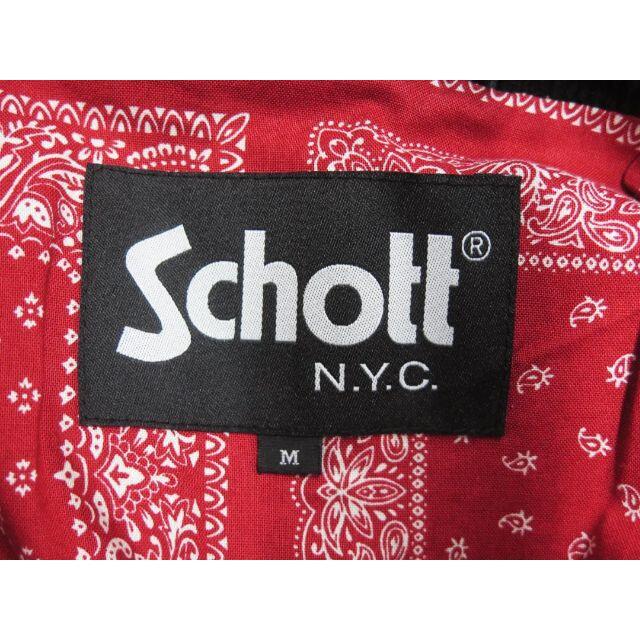 schott(ショット)のSchott 20SS SOLID C.R.J. BANDANA LINING メンズのジャケット/アウター(ライダースジャケット)の商品写真