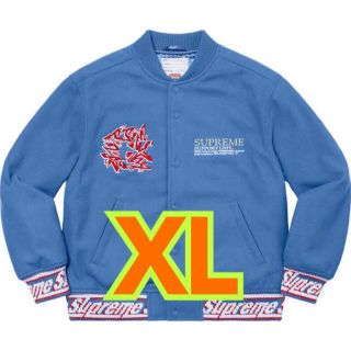 シュプリーム(Supreme)のSupreme Support Unit Varsity Jacket  XL(スタジャン)