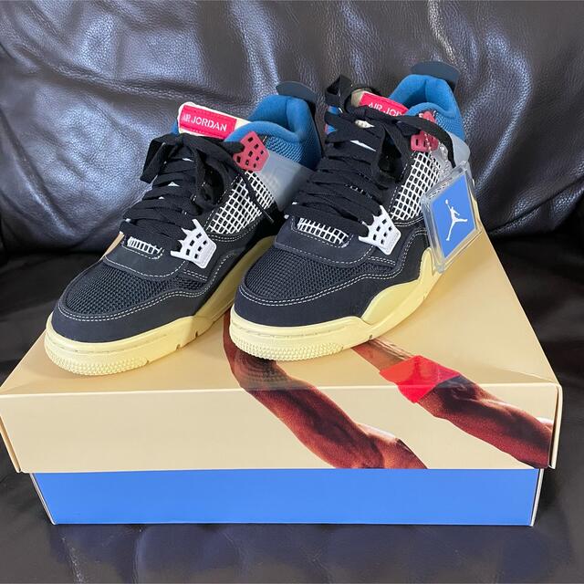 靴/シューズUNION LA×Nike  Air Jordan4 25cm