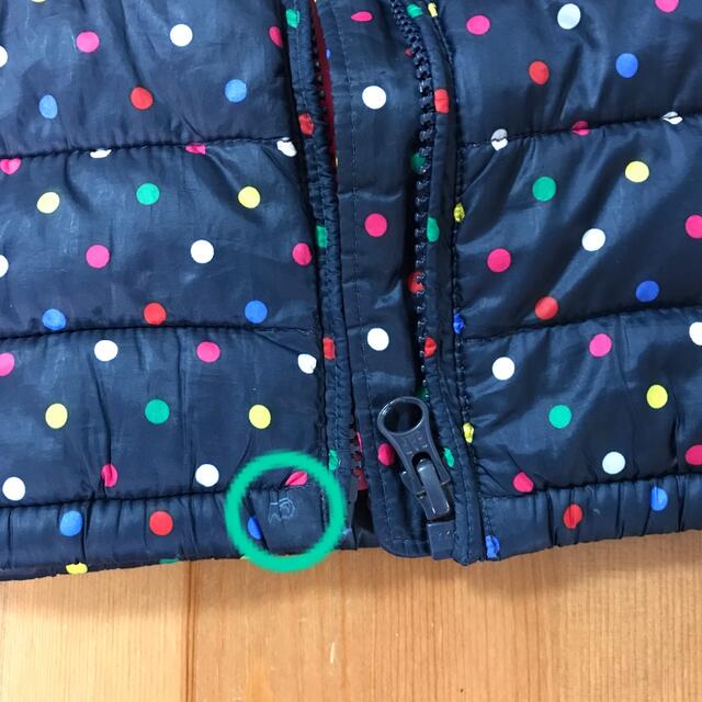 GAP(ギャップ)のGAP ダウン コート 110サイズ4歳5歳 キッズ/ベビー/マタニティのキッズ服女の子用(90cm~)(コート)の商品写真