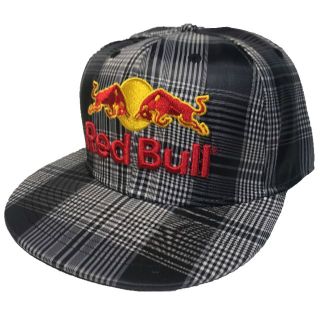 Red Bull レッドブルチェック柄 ベースボールキャップ 7 1/8