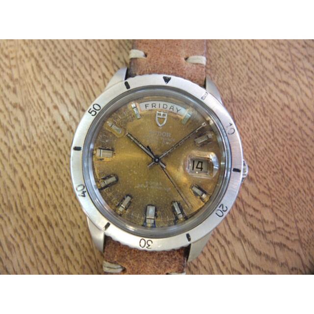 Tudor(チュードル)のTUDOR DATEDAY JUMBO 7020/0 希少トロピカルダイアル メンズの時計(腕時計(アナログ))の商品写真