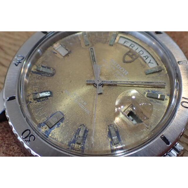 Tudor(チュードル)のTUDOR DATEDAY JUMBO 7020/0 希少トロピカルダイアル メンズの時計(腕時計(アナログ))の商品写真