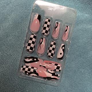 ネイルチップ サンリオ Barbie BLACKPINK PECO ディズニー コスメ/美容のネイル(つけ爪/ネイルチップ)の商品写真