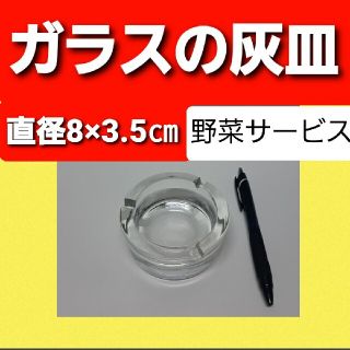 新品未使用 送料込 即日発送 匿名配送 即購入可 灰皿 自家製野菜付 送料無料(その他)