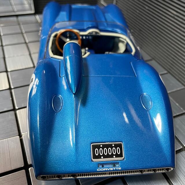 激レア オートアート1/18 シボレーコルベットSS 1957 blue