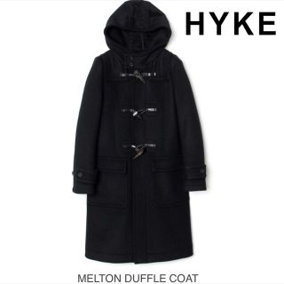 ハイク(HYKE)のHYKEハイク MELTON DUFFLE COAT ダッフルコート size2(ダッフルコート)