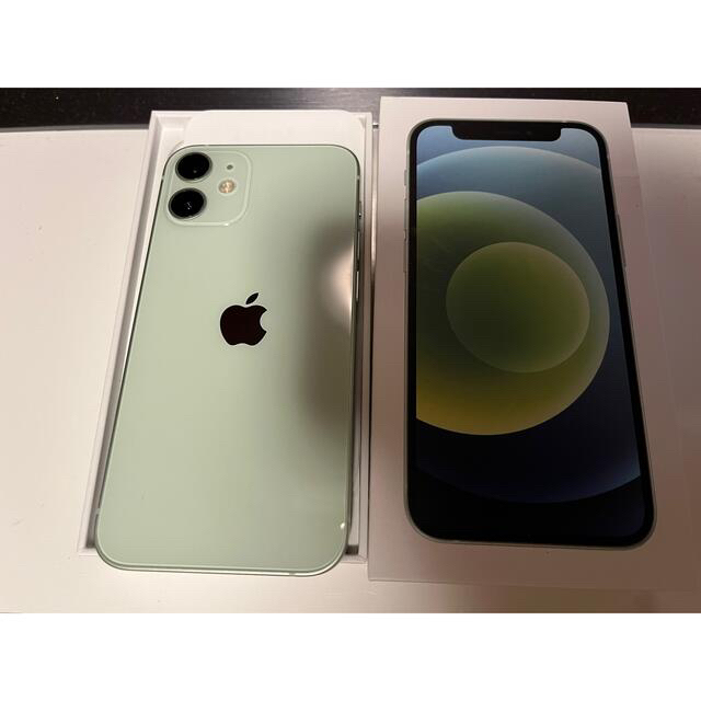 iPhone(アイフォーン)のiPhone 12mini 128GB グリーン SIMフリー スマホ/家電/カメラのスマートフォン/携帯電話(スマートフォン本体)の商品写真