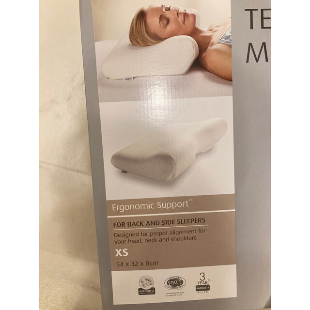 TEMPUR(テンピュール)のテンピュール　ミレニアムネックピローXS インテリア/住まい/日用品の寝具(枕)の商品写真