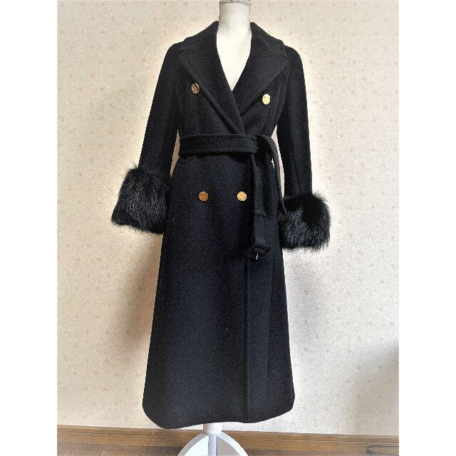 GRACE CONTINENTAL - 【新品未使用品】グレースコンチネンタル　ダブルウールＦＯＸロングコート