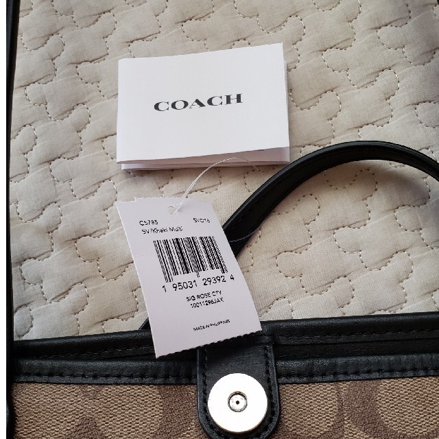 COACH(コーチ)のX'masセール♪新品♡【COACH】ヴィンテージローズ　シティトートバッグ レディースのバッグ(トートバッグ)の商品写真