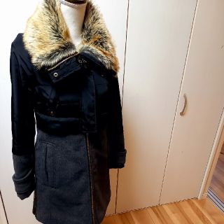 ザラ(ZARA)のZARAファーコート大幅値下げ！！美品！(ロングコート)