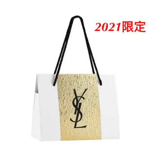 イヴサンローランボーテ(Yves Saint Laurent Beaute)のイヴサンローラン　ノエル　クチュール　ギフトバッグ 2021限定(ショップ袋)