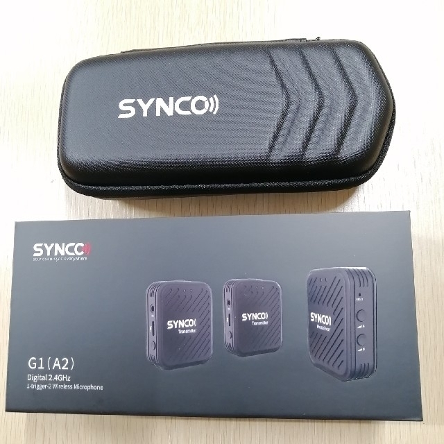 SYNCO-G1(A2)-2.4GHz ワイヤレス　ピンマイク　システム