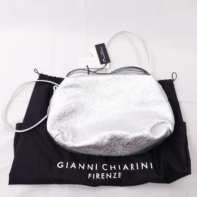 GIANNI CHIARINI ALFA　2WAYバッグ　レディース　シルバー