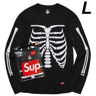 シュプリーム(Supreme)のSupreme®/Hanes® Bones Thermal Crew (1P)(Tシャツ/カットソー(七分/長袖))