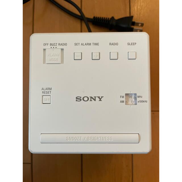 SONY(ソニー)のSONYクロックラジオ ICF-C1  スマホ/家電/カメラのオーディオ機器(ラジオ)の商品写真