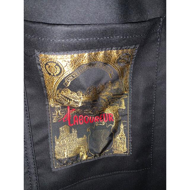 COMME des GARCONS(コムデギャルソン)のCDG コムデギャルソン × ラブルール カバーオール ジャケット 黒 メンズのジャケット/アウター(カバーオール)の商品写真