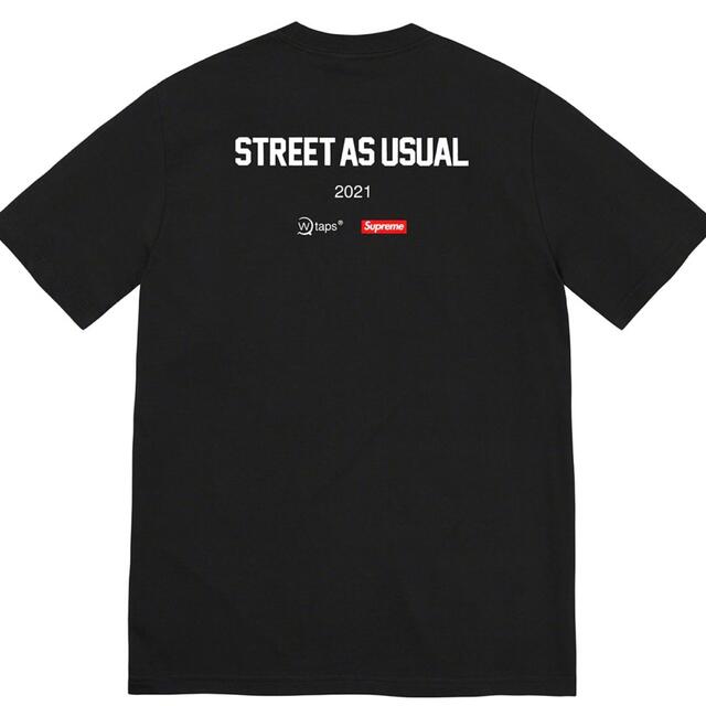 Supreme x WTAPS Sic’em! Tee Black XL