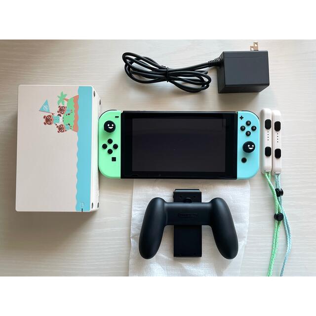 【お値下げ】Nintendo Switch本体あつまれどうぶつの森　セットのサムネイル