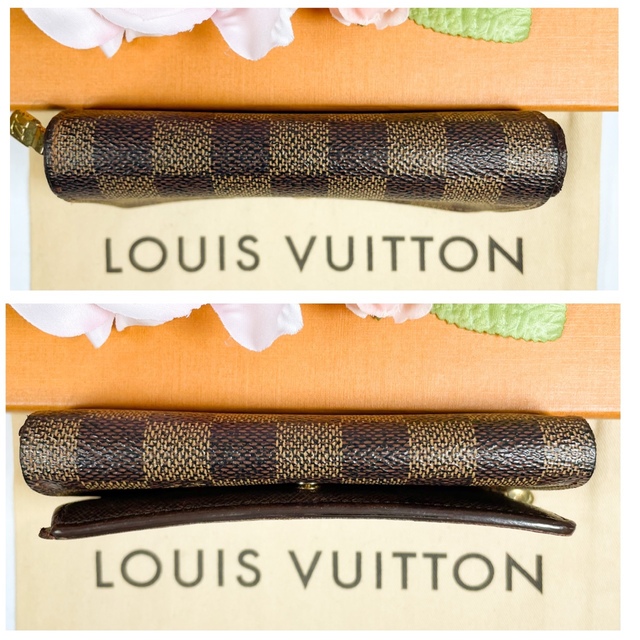 LOUIS ポルトモネ トレゾール コンパクト財布の通販 by Ｓ shop｜ルイヴィトンならラクマ VUITTON - ルイヴィトン ダミエ 国産再入荷
