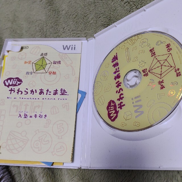 Wiiでやわらかあたま塾 Wii エンタメ/ホビーのゲームソフト/ゲーム機本体(家庭用ゲームソフト)の商品写真