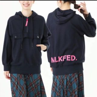 ミルクフェド(MILKFED.)の【新品・未使用】milkfed パーカー(パーカー)