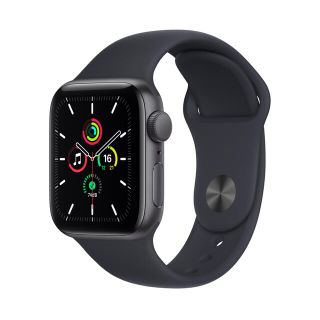 アップルウォッチ(Apple Watch)の Apple Watch SE(GPSモデル)- 40mmスペースグレイ　(腕時計(デジタル))