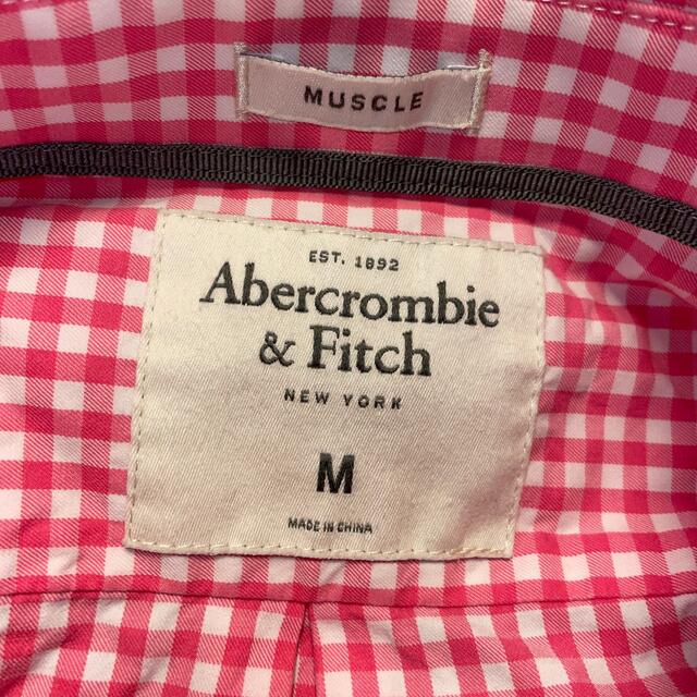 Abercrombie&Fitch(アバクロンビーアンドフィッチ)のAbercrombie&Fitch アバクロンビー チェック ボタン シャツ M メンズのトップス(シャツ)の商品写真