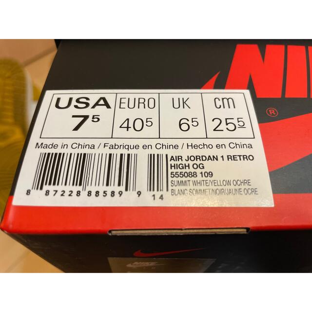 NIKE(ナイキ)のAIR JORDAN 1 RETRO HIGH OG  メンズの靴/シューズ(スニーカー)の商品写真