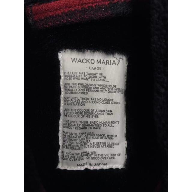 WACKO MARIA(ワコマリア)のWACKO MARIA(ワコマリア) チェック柄 ボアウールジャケット メンズ メンズのジャケット/アウター(その他)の商品写真