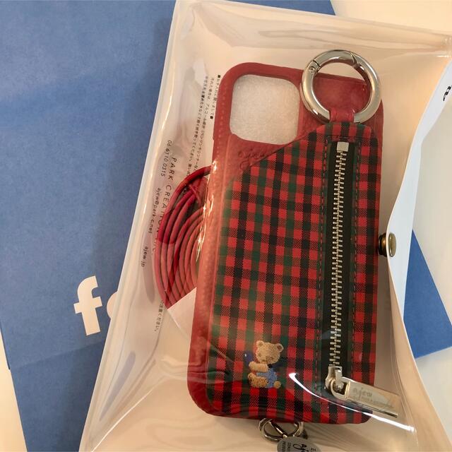 新品 ファミリア×ajewコラボ iPhone12/12proケース 【使い勝手の良い