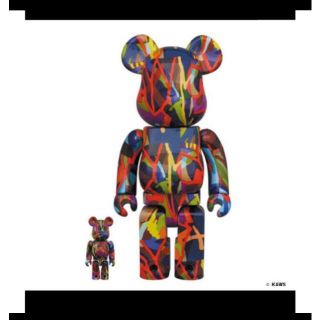 メディコムトイ(MEDICOM TOY)のBE@RBRICK KAWS TENSION 100% & 400%  カウズ(その他)