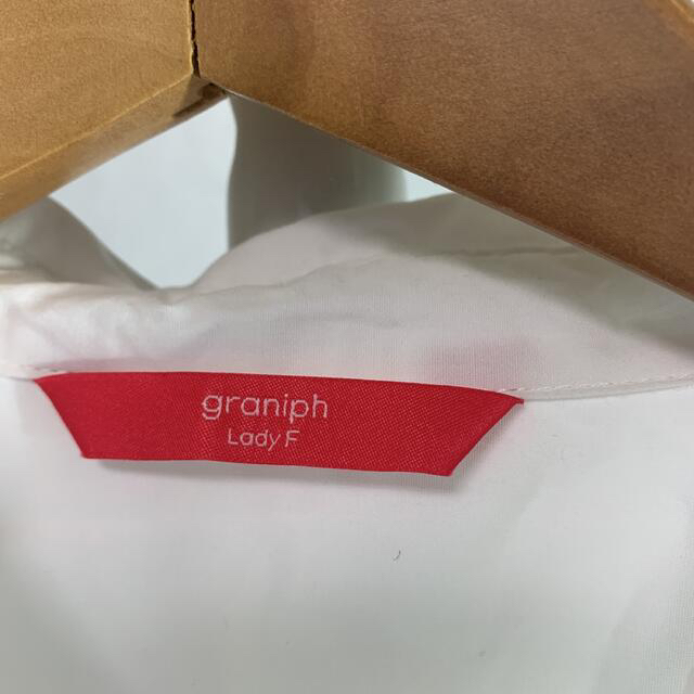 graniph miffy  長袖シャツ　 L-LL ホワイト　品番460 レディースのトップス(シャツ/ブラウス(長袖/七分))の商品写真